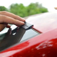 car window seal rubber strips auto roof windows edge stickers noiseproof sound insulation auto waterproof dustproof weatherstrip
