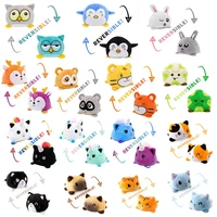 kawaii double sided gato kids plushie plush animals unicorn double sided flip doll cute toys peluches for pulpos