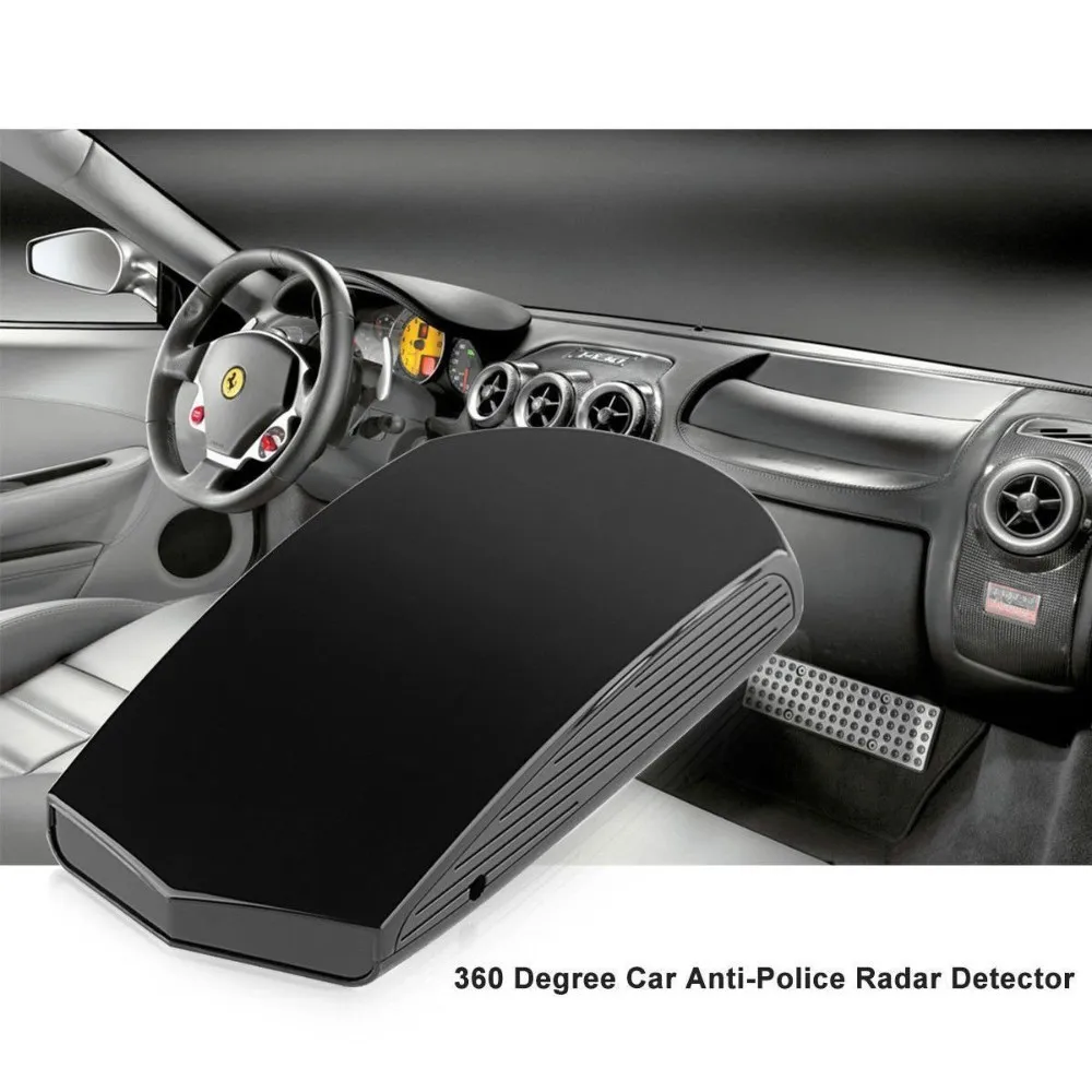 V3 радар детектор Светодиодный дисплей 360 градусов анти русско английский