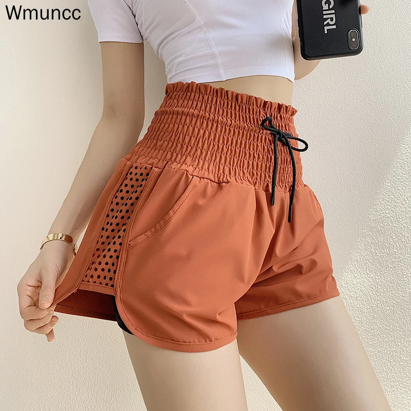 Женские спортивные шорты Wmuncc женские спортивная одежда быстросохнущая