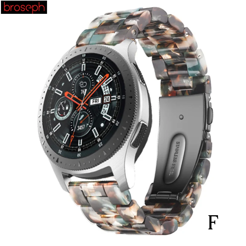 Быстросъемный резиновый ремешок Bip Amazfit 20 мм 22 мм ремешок для часов для samsung gear S2 S3 Galaxy Watch 42 мм браслет на пояс - Цвет ремешка: F