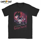 Футболка мужская с коротким рукавом и круглым вырезом, из чистого хлопка