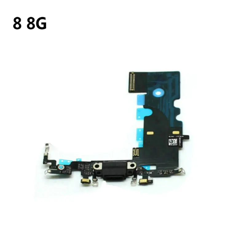 

1 шт. высокое качество зарядный порт гибкий кабель + USB док-разъем зарядное устройство микрофон запасные части для iPhone 8 8Plus