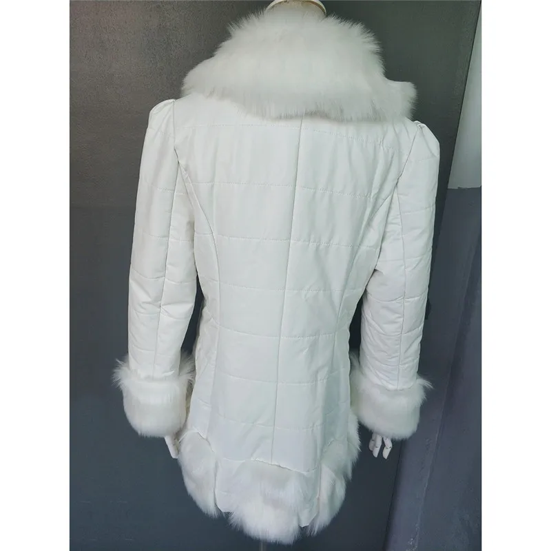 Пальто из искусственного меха женское белое черное небесно голубое размера плюс
