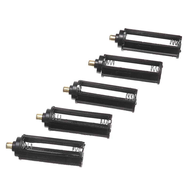 Новый 3/4 шт. пластиковый корпус AAA батарейного отсека чехол цилиндрического типа