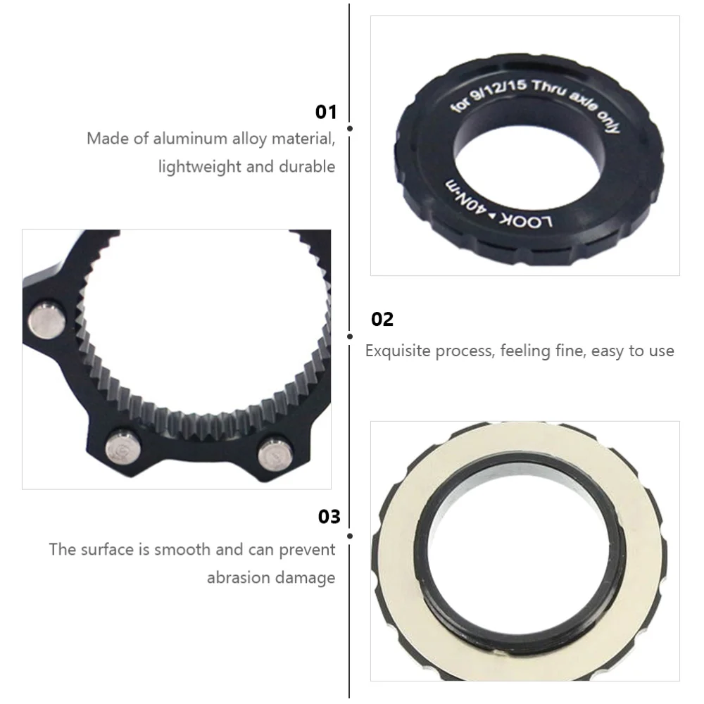 

2pcs Durable Creative Prime 6-Bolt Rotor Disc Adaptor Bike Accessories Hubs Disc Adapter Disc Brake Rotor Adapter for Mountain B
