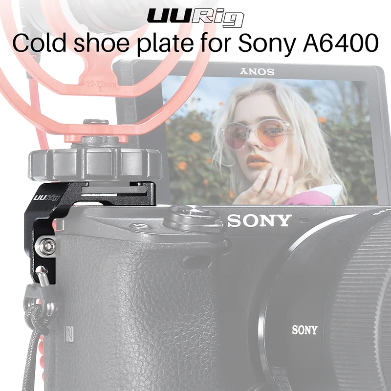 UURig R011 пластина для холодного башмака микрофона SONY A6400 удлинитель адаптер