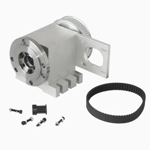 Free shipping K11-100MM 3 jaw hollow shaft 4th axis CNC dividing head/ Rotary for cnc router 3D engraving | Инструменты