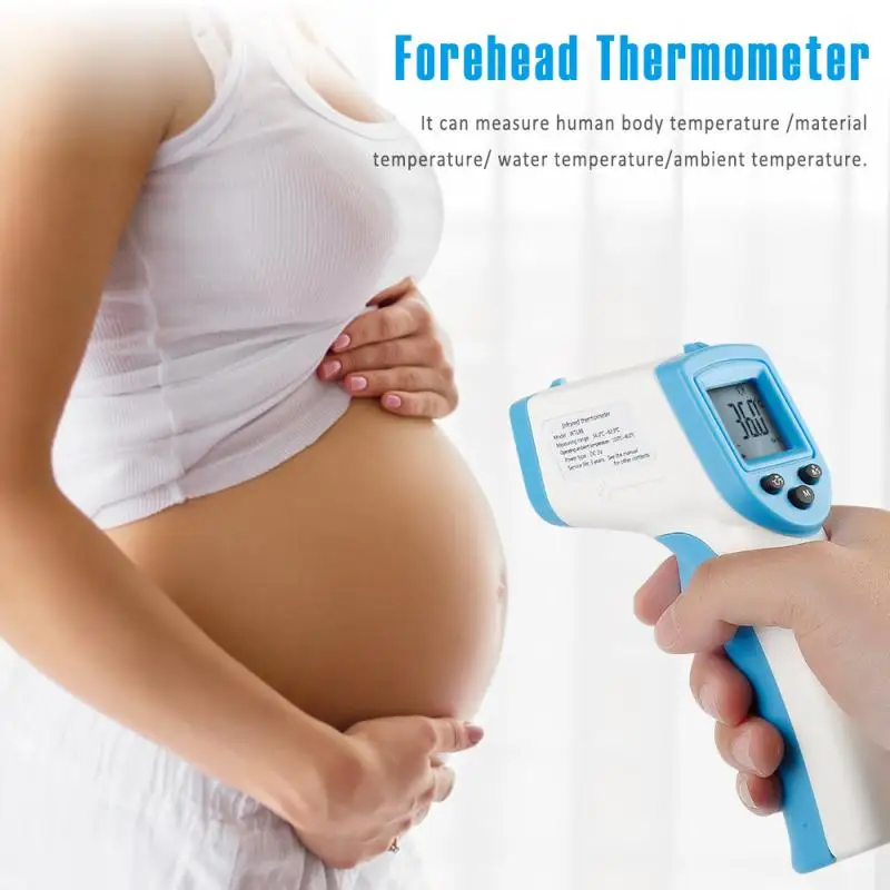 Термометр для взрослых Бесконтактный цифровой инфракрасный термометр с ЖК