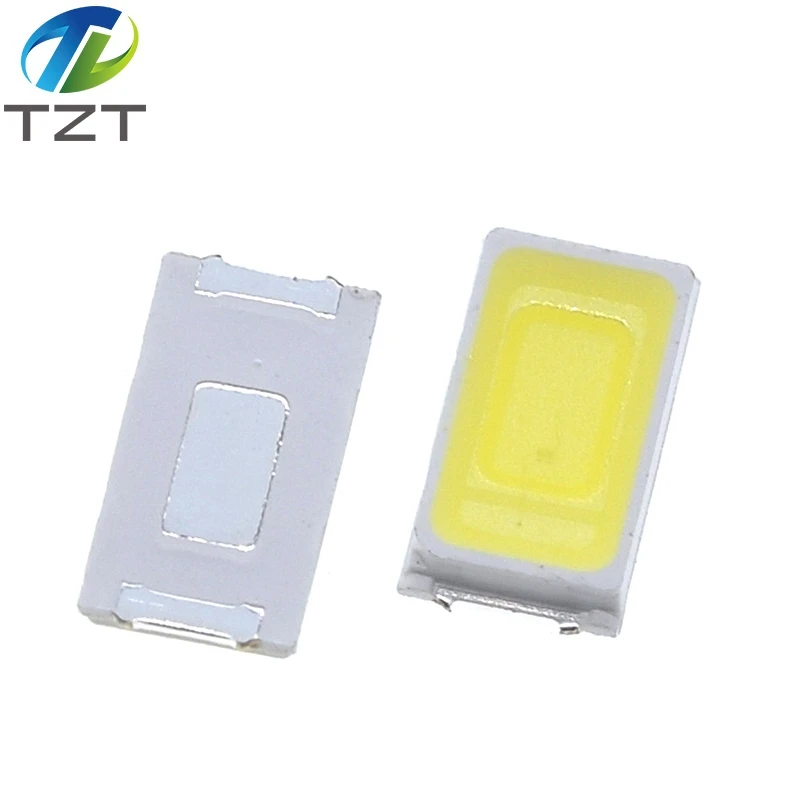 100 шт 5630/5730 CW/WW 0 5 W 150Ma 50 55lm 6500K белый светильник SMD 5730 5630 Светодиодный Диоды (3 2 ~ 3 4