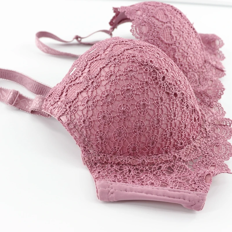 Beauwear Big Size Lace Bralette Padded Push Up Bra Lingerie Plus Size Sexy Brassiere Underwear Padded B C Bh Plus Bras for Women