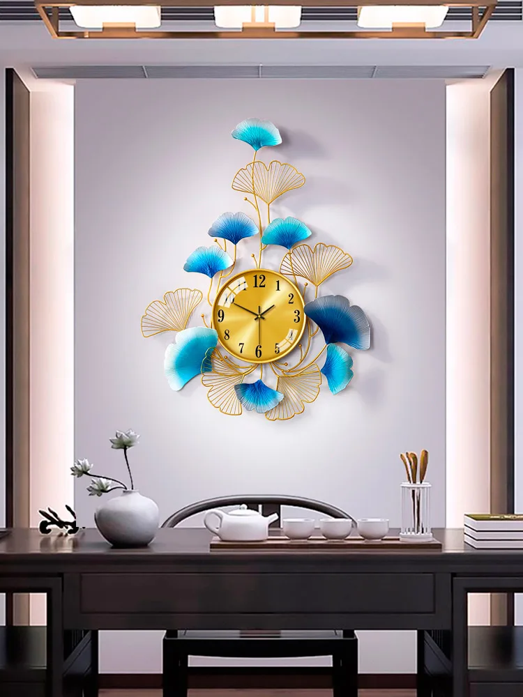 

Классические цифровые настенные часы, элегантные золотистые Винтажные Украшения для спальни, гостиной, EA60WC