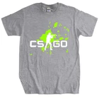 Мужская футболка, летняя мужская футболка, новая футболка Counter Strike с глобальным нападением CS:GO, Мужская черная футболка унисекс, футболка для подростков