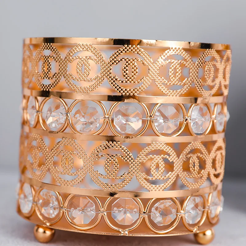 Европейские хрустальные подсвечники для свечей центральные части свадебного