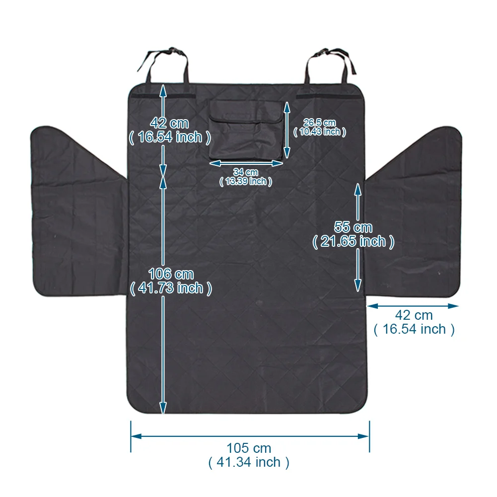 Online Car Pet Cover Dog SUV Boot Seat Cover Trunk Protector Mat Oxford Nylon Travel Seat Pad Trunk Impermeabile 147cm X 105cm