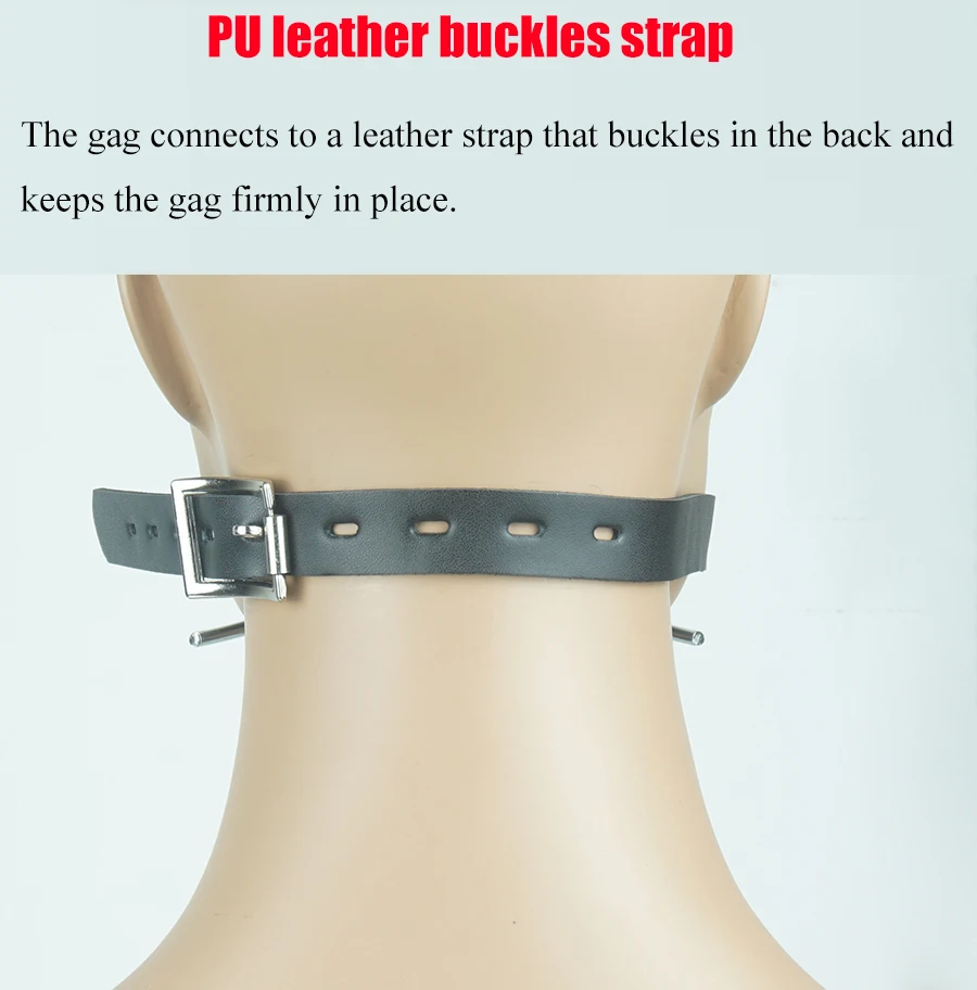 БДСМ головная повязка открытый рот из нержавеющей стали/Кольцо/кляп паука