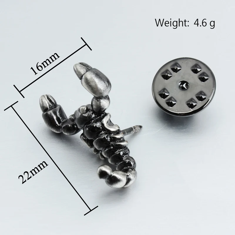 Галстук-бабочка скорпиона для мужской рубашки и шляпы HAWSON | Украшения аксессуары