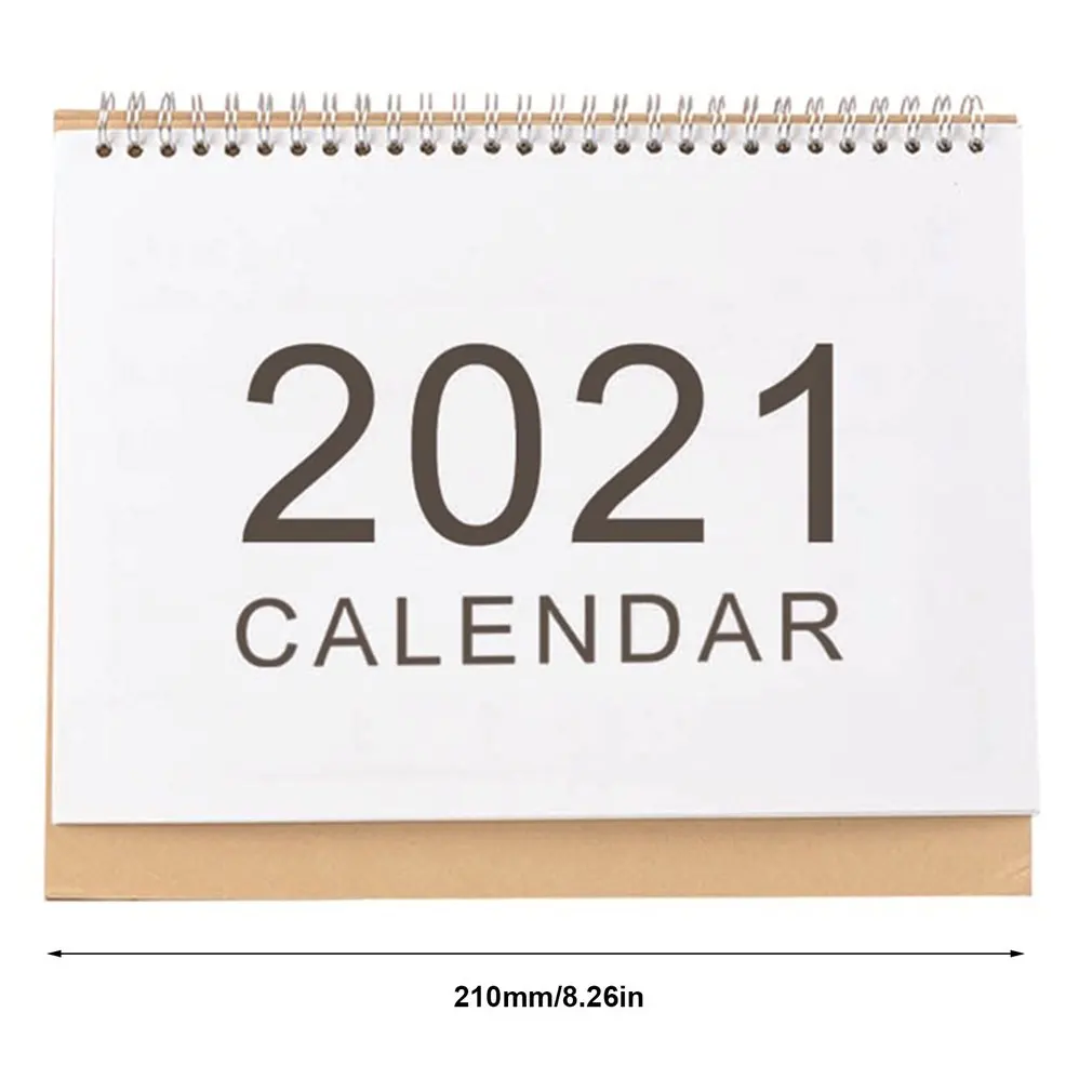 

Simple Calendar Creative Events 2021 Company Desktop Office Accessories Household Calendar Exquisite Gift