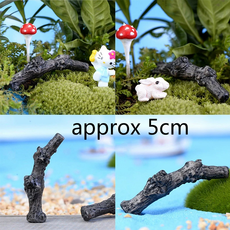 as pic Смоляные мостовые фигурки мини-изделия из смолы сказочные садовые миниатюрные DIY Террариум суккуленты миниатюры микро ландшафтное украшение - Цвет: as pic