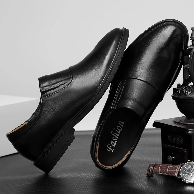 

Mens Causal Shoes Zapatos Casuales Para Hombre De Cuero Men Leisure Shoes Leather Casual Man Shoe Black Fashion