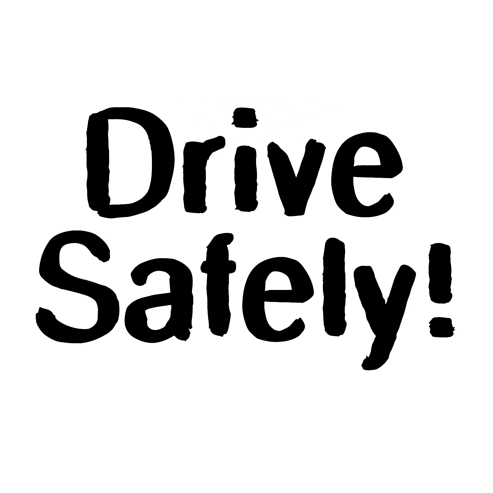 Будет наклейка с осторожностью на окно автомобиля бампер предупреждающие