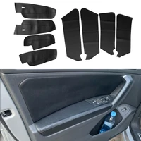 4pcs car styling microfiber leather interior door panel guards door armrest cover protective trim for vw tiguan 2017 2018 2019