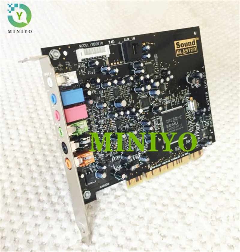 Высококачественная креативная звуковая карта SB0612 A4 для сетевых песен