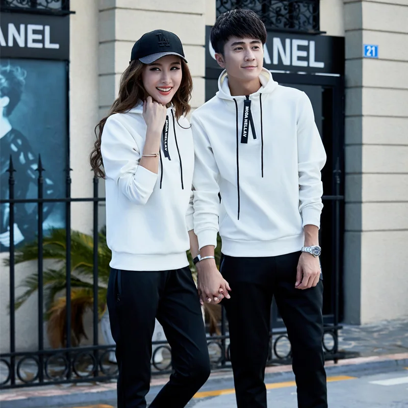 Мужской и Женский костюм из двух предметов для бега спортивная одежда с