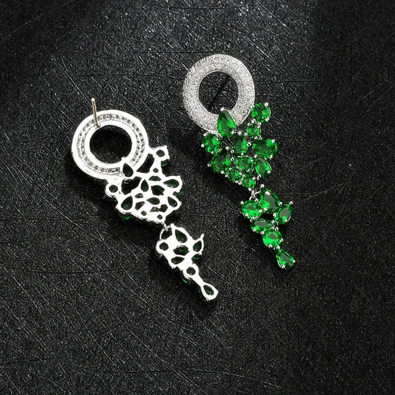 JoyceJelly Мода 925 стерлингового серебра серьги для женщин ювелирные изделия Сапфир