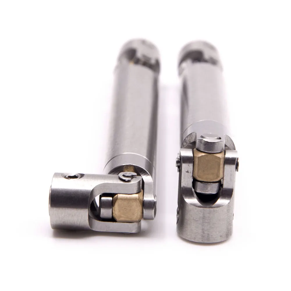 

YEAHRUN 2PCS 110mm Steel Center Universal Drive Shaft for Axial SCX10 1/10 RC Car Crawler