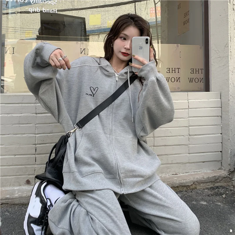 Американское популярное вафельное пальто в гонконгском стиле для девушек