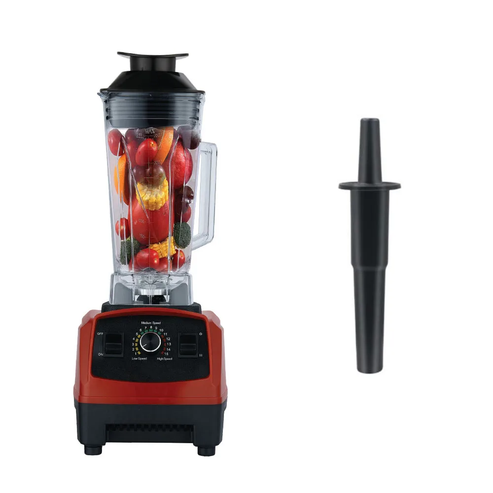 

6 Speed 1500W Multifunction Heavy Duty Commercial Mixer Juicer Food Processor Ice Smoothie Fruit Blende Machine