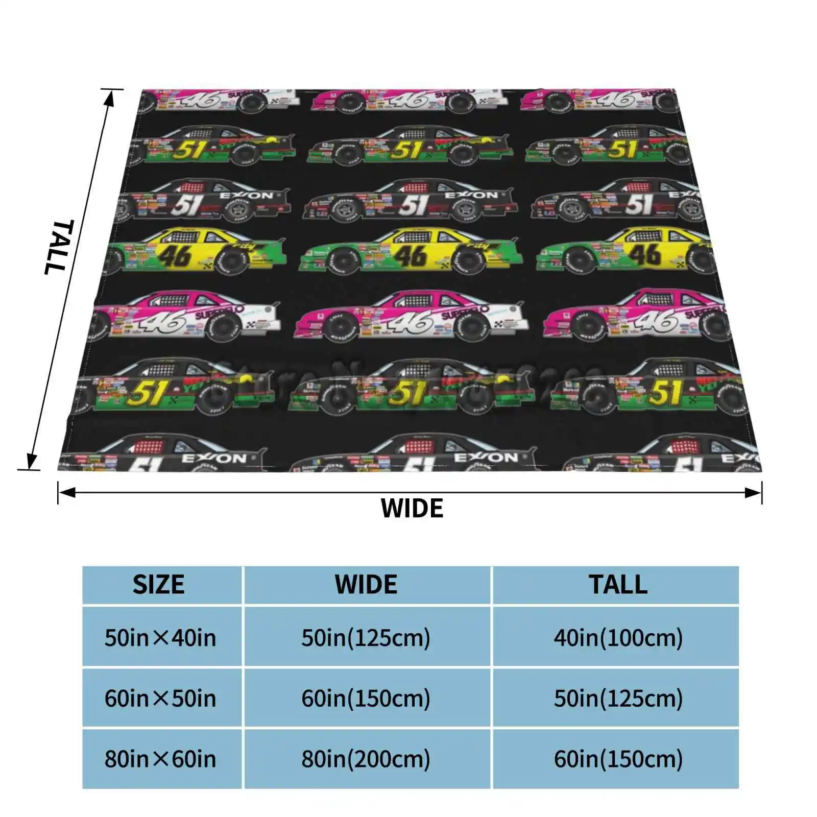 Иллюстрация автомобиля Days Of Thunder ВОРКАУТ ожоги ворсистый бросок мягкое одеяло