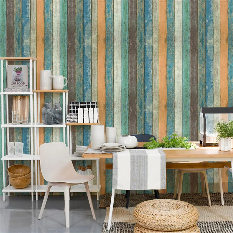 

backgvertical stripes Vinyl Flower Wallpaper Peeled And Pasted self-adhesive wallpaperliving room renovation sticker