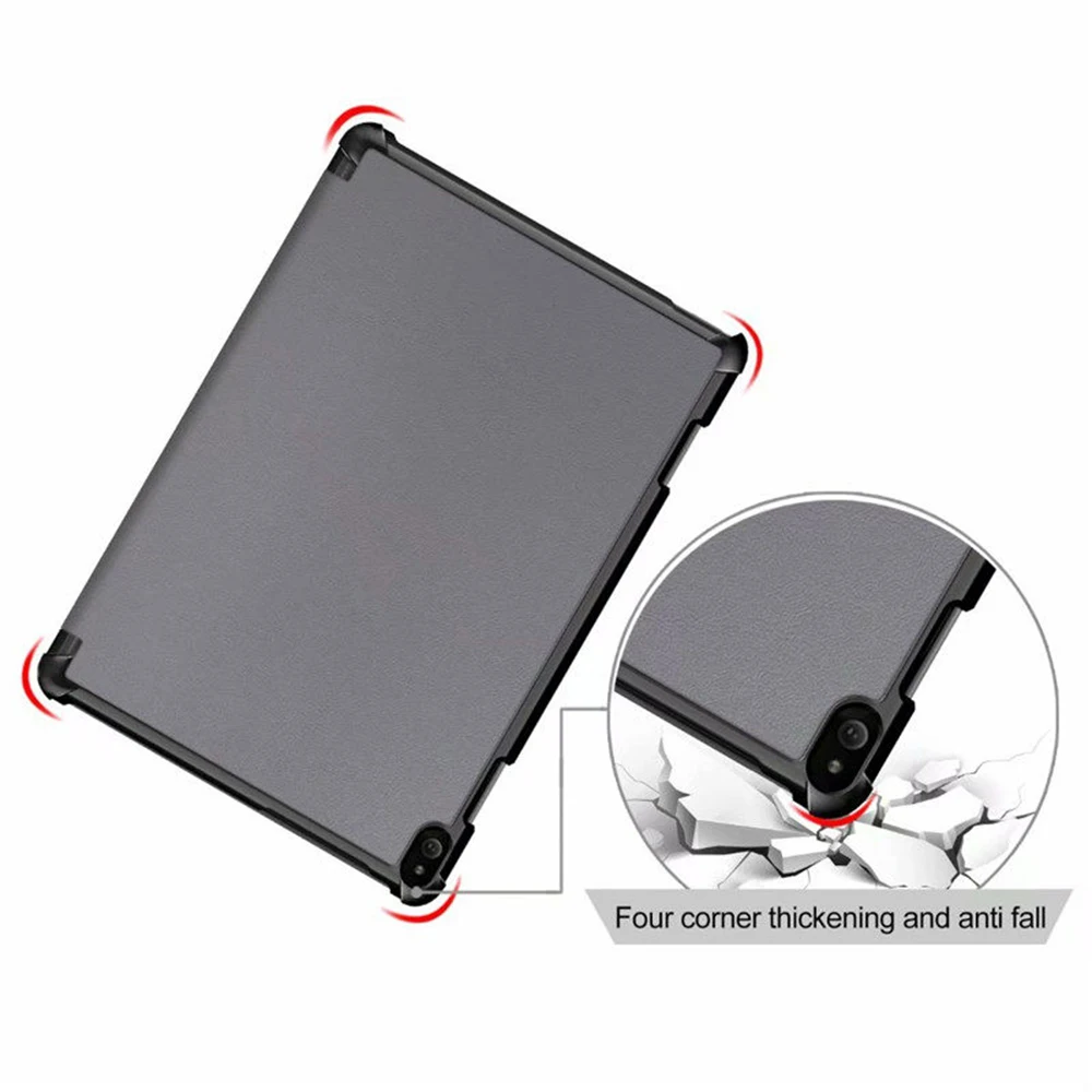 1 шт. чехол для lenovo Tab E10 10,1 ''чехол для планшета Funda TB-X104F TB X104F тонкий магнитный складной PU кожаный чехол-подставка+ подарки