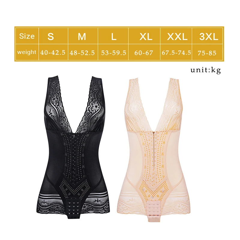 

Women Sexy Floral Bodysuit Tummy Control Shapewear Slimming Bodysuit Push Up Shapers Underwear Postpartum Recovery Lingerie