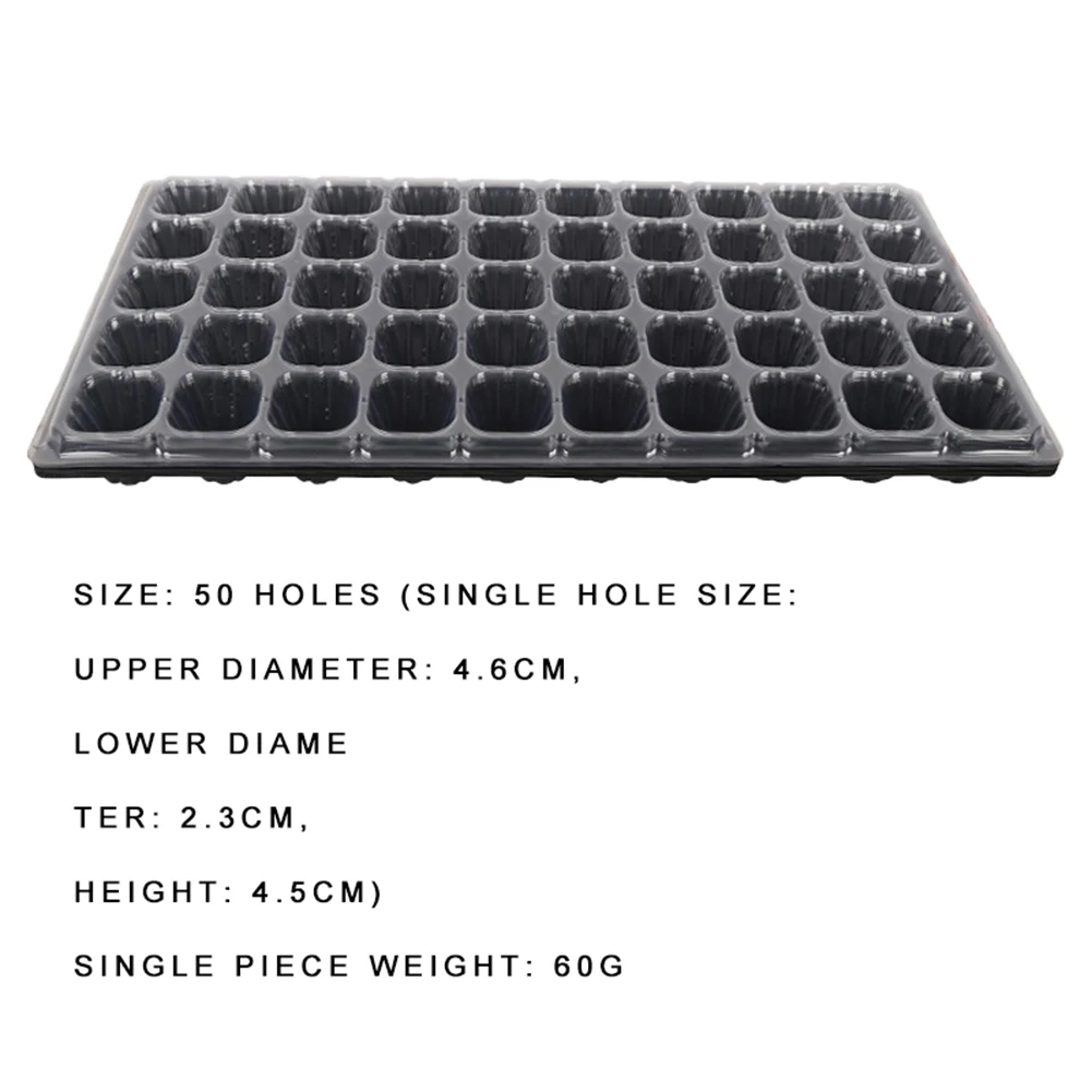 Набор цветочных горшков для выращивания растений 6/шт./упак. 50 ячеек | Дом и сад