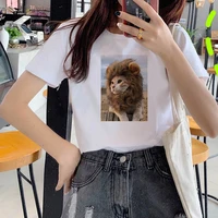 cute cats print summer women tshirt funny cartoon t shirt female kawaii anime ullzang t shirt 90s fashion korean style top tee