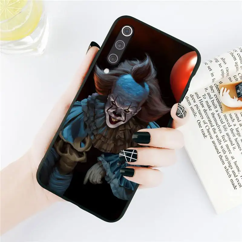 

Stephen King It pennywise horror movie Phone Case For Xiaomi Redmi note 7 8 9 t k30 max3 9 s 10 pro lite funda coque