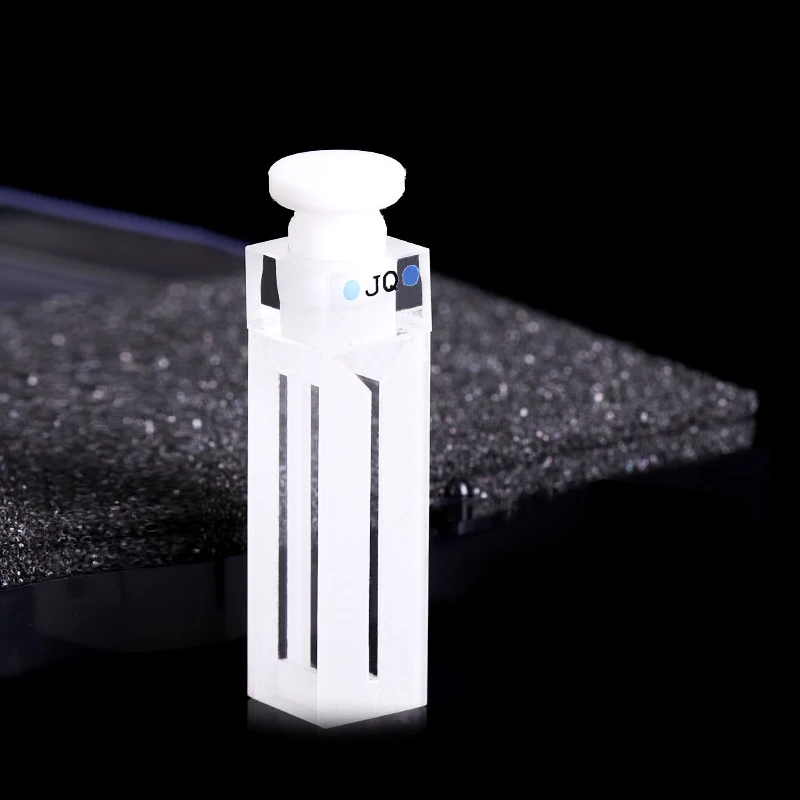 Кварцевый микро-флуоресцентный герметичный кювет 350 мкл