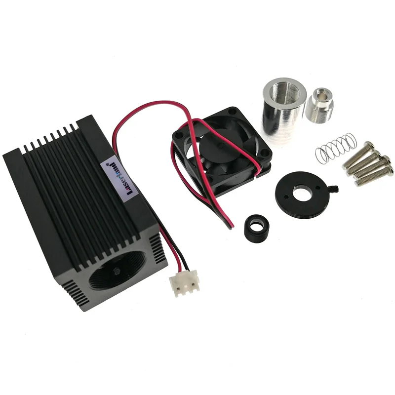 Фокусируемый Корпус чехол радиатора для 5 6 мм TO18 лазерный диод LD модуль Пластик