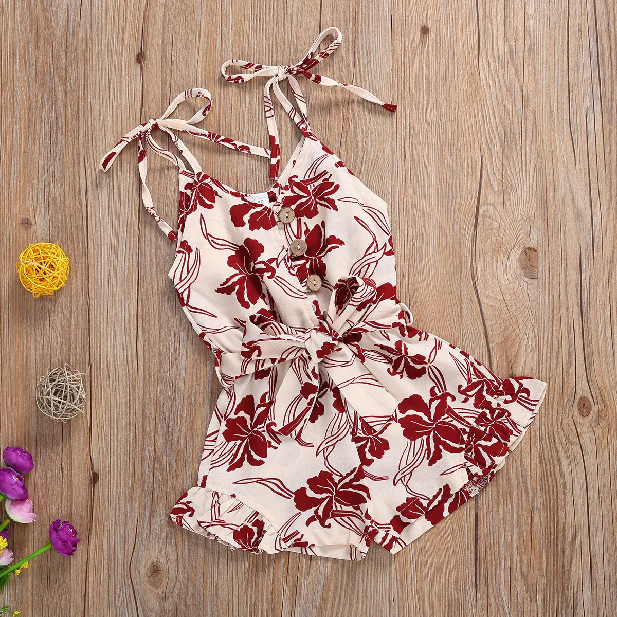 Детская летняя одежда свежие короткие комбинезоны без рукавов на тонких