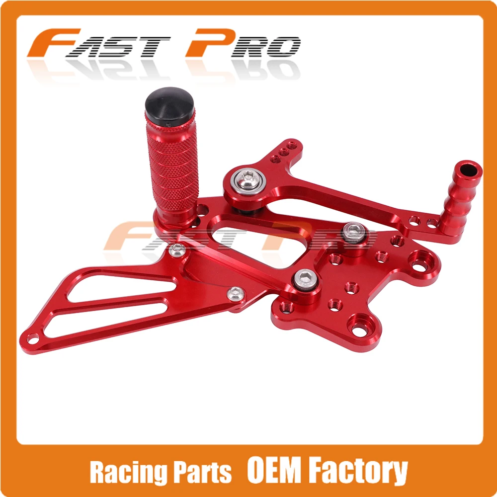 CNC мотоцикл Регулируемая заготовка подножки педали отдых для HONDA CBR600RR CBR 600RR 2007 2008 2009 2010 2011 2012 2013