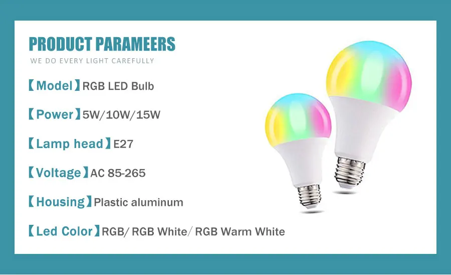 10 Вт 15 Вт Led 16 цветов Изменение RGB цвет лампа светильник E14 E27 лампа домашний декоративный прожектор с пультом дистанционного управления