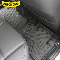 for mitsubishi outlander 2019 2020 car floor mats all weather tpe foot mats cargo liner waterproof pad trunk tray accessories