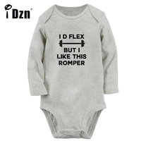 id flex but i like this romper fun printed baby boy rompers cute baby girl bodysuit newborn cotton jumpsuit long sleeve clothes