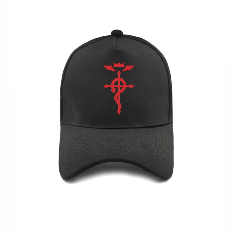 Fullmetal Alchemist Baseball Caps Men Cotton Anime Hat Women Unisex Peaked MZ-174 | Аксессуары для одежды