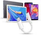 100 шт.лот кабель с разъемами типа C и 3,5 ММ Наушники Кабель-адаптер usb 3,1 типа C USB-C Мужской до 3,5 с разъемом подачи внешнего сигнала AUX со штекера на гнездо для Letv Xiaomi Samsung