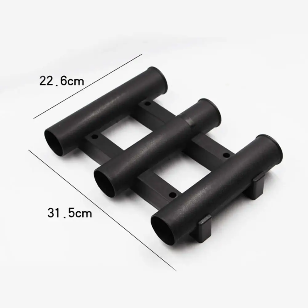 

Adjustable Fishing Mount Rod Holder High Quality Simple Three-Pole ABS Thicken Plastic Rod Stand for Fishing Fishing Tools