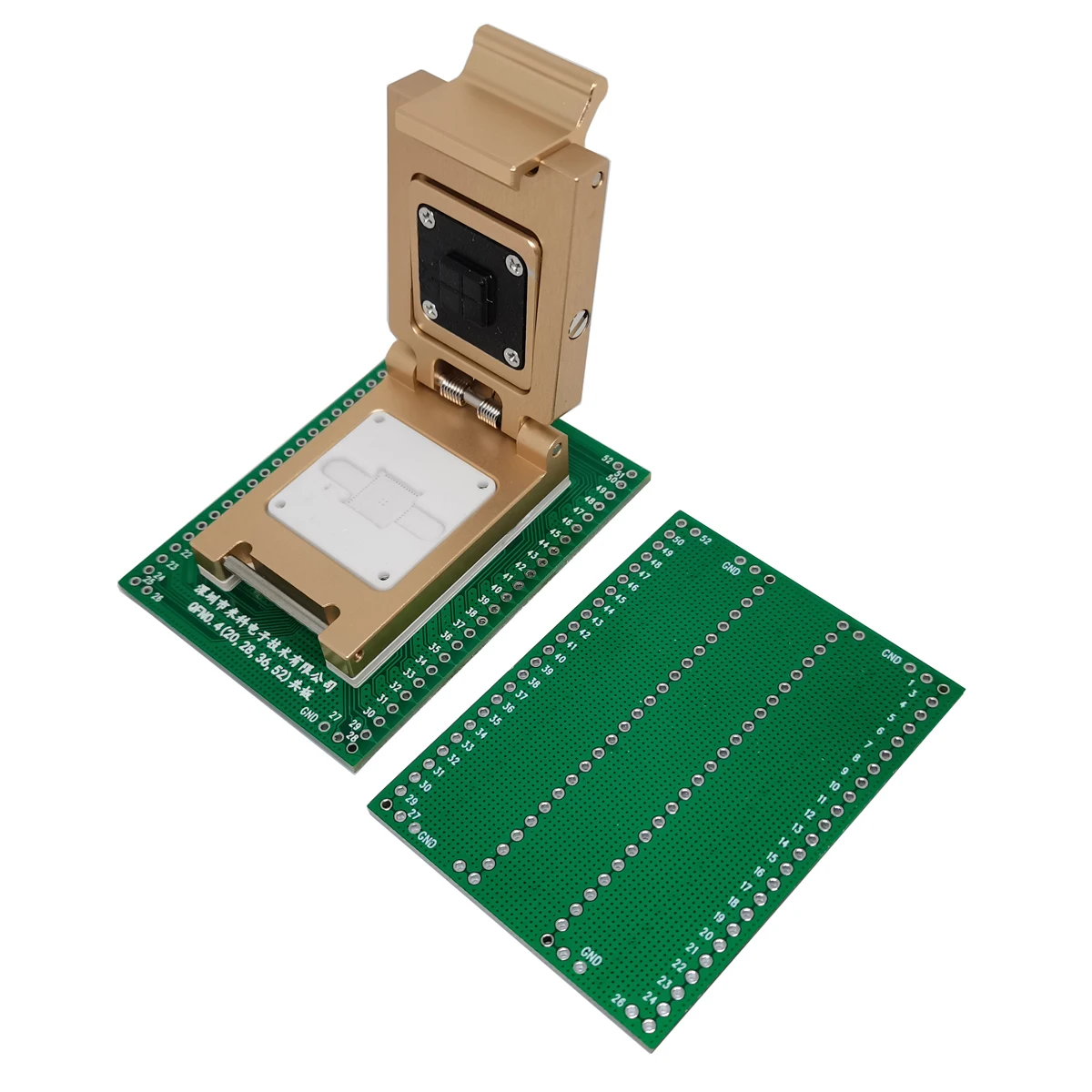 

Qfn0.5-16, Qfn0.5-24, Qfn0.5-32, Qfn0.5-40, Qfn0.5-48 Burning Test Seat